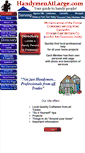Mobile Screenshot of handymenatlarge.com